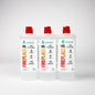 Bio-Ethanol Fireplace Fuel - High-Grade Ethyl Alcohol Smokeless Fuel for Ventless Fireplaces Ethanol Tabletops - Made in The USA with 200 Proof Ethanol, Clean-Burning - (32 oz / 1000 mL) - Pack of 3